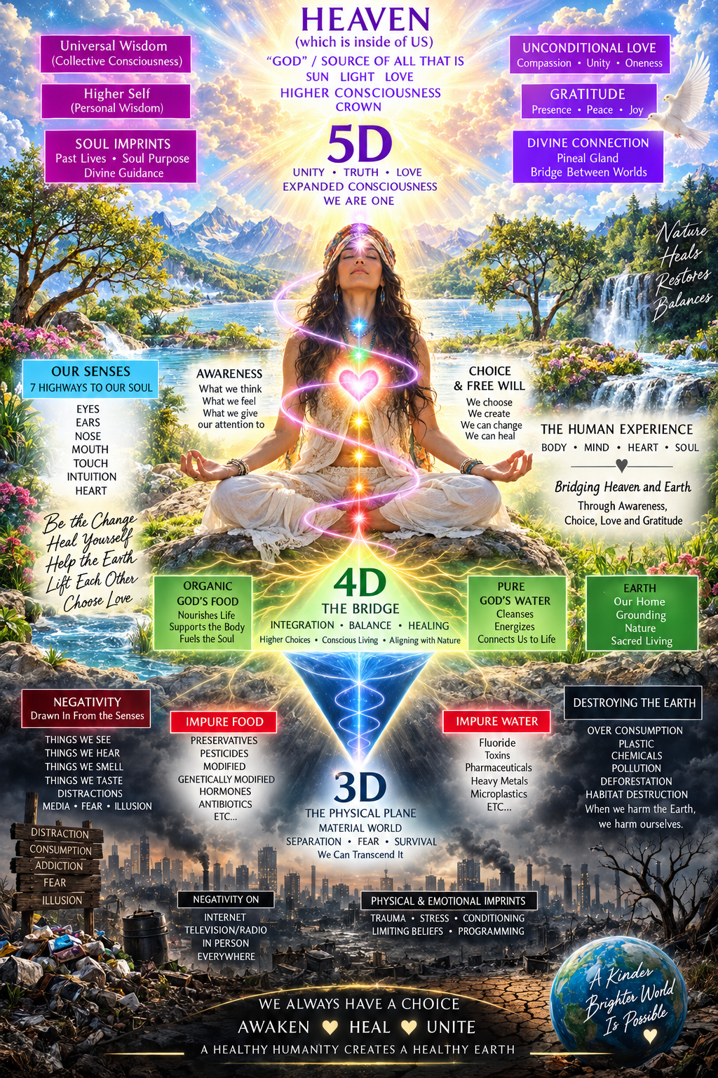 Life Unfolds In The Now — Let's Rise, We Are All Human