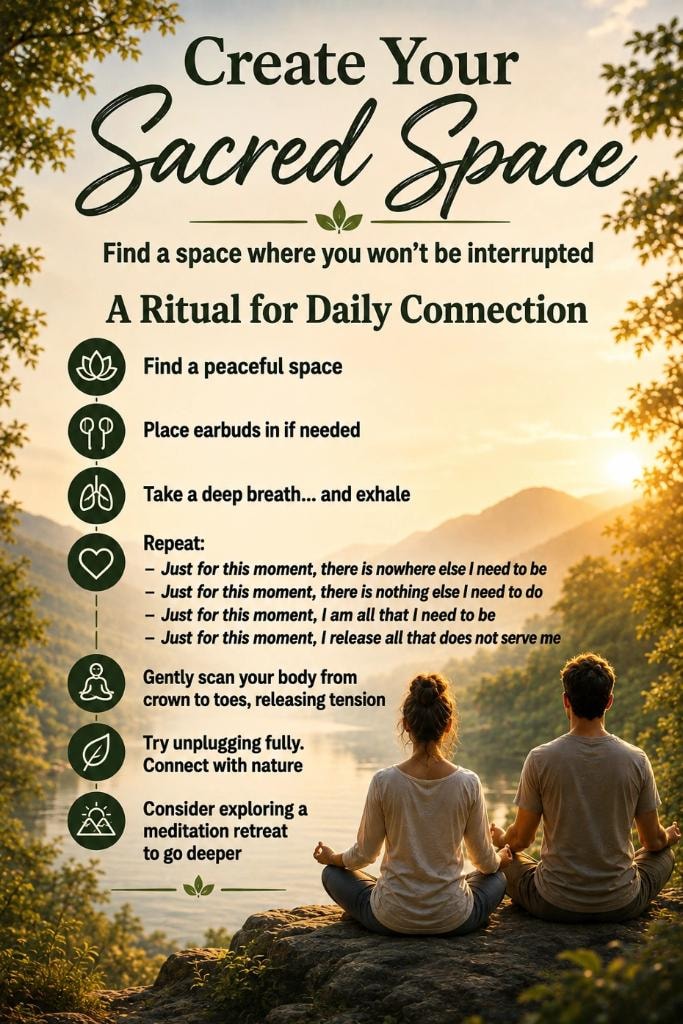 Create Your Sacred Space — A Ritual for Daily Connection